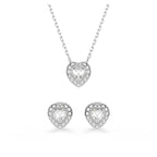 Swarovski Ariana Grande Angelic Crystal Set in Rhodium Finish - Part of the Ariana Grande x Capsule Collection