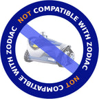 Poolvio Professional Swimming Pool Vacuum Cleaner Hose -1.5” 8 Piece Hoses for Pool Vacuum Extension/Replacement - Compatible with all Major Automatic Swimming Pool Cleaners