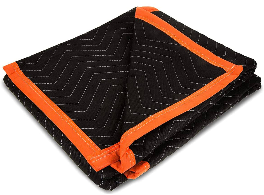 Simpli-Magic Heavy Duty Padded Moving Blankets 72" x 40" – 12 Pack – Packing Blankets, Furniture Covers for Moving