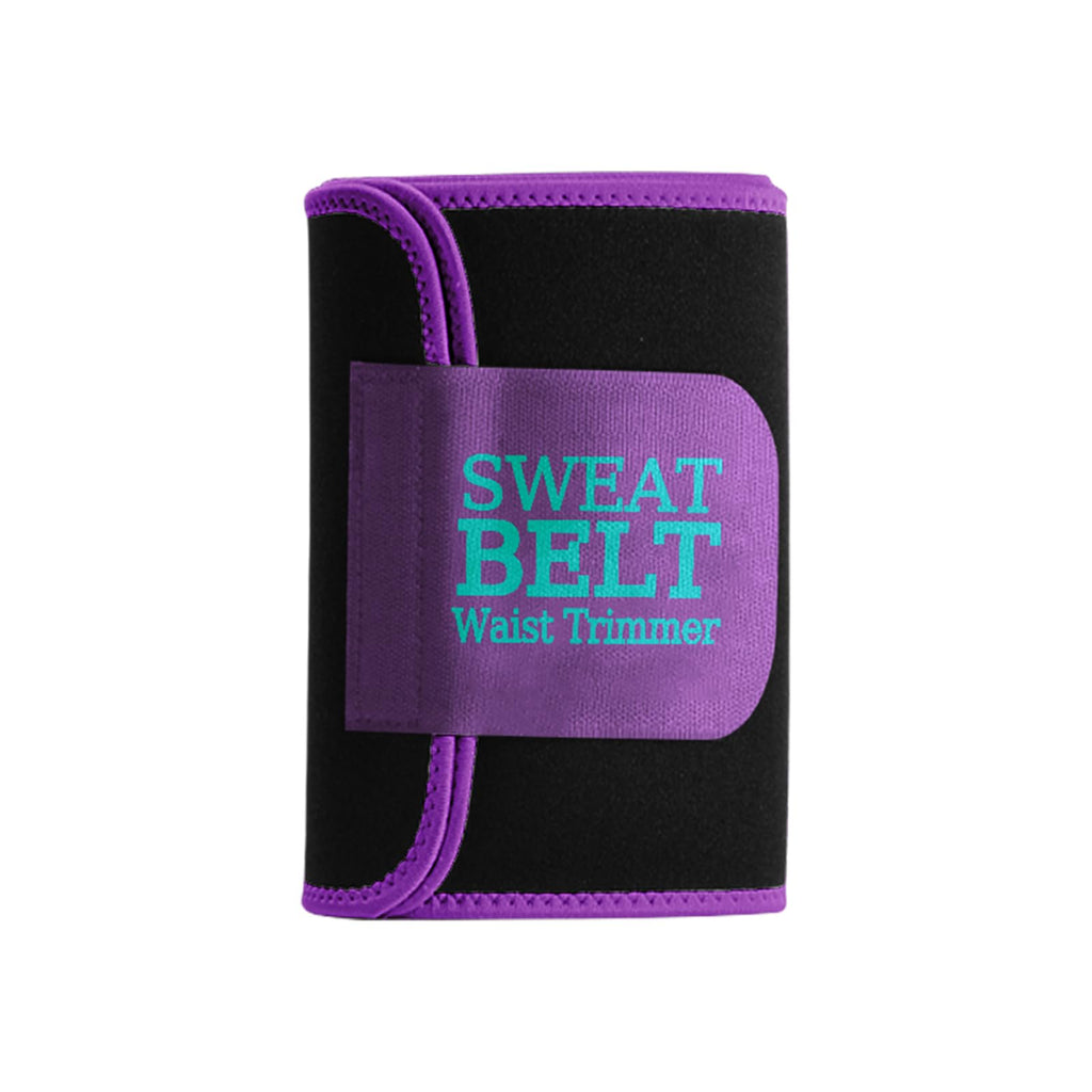 AMZBOSS Waist Trainer for Women Lower Belly Fat, Waist Sweat Band for Women, Belly Band Sweat Belt, Body Shaper, Stomach Wrap (Purple,X-Large)