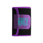 AMZBOSS Waist Trainer for Women Lower Belly Fat, Waist Sweat Band for Women, Belly Band Sweat Belt, Body Shaper, Stomach Wrap (Purple,X-Large)