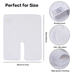 SINLAND Microfiber Esthetician Towels for Facials Mask Removing Face Wrap Soft Facial Cloth with Split Design Spa Towels for Facial Steam Massage and Cleansing