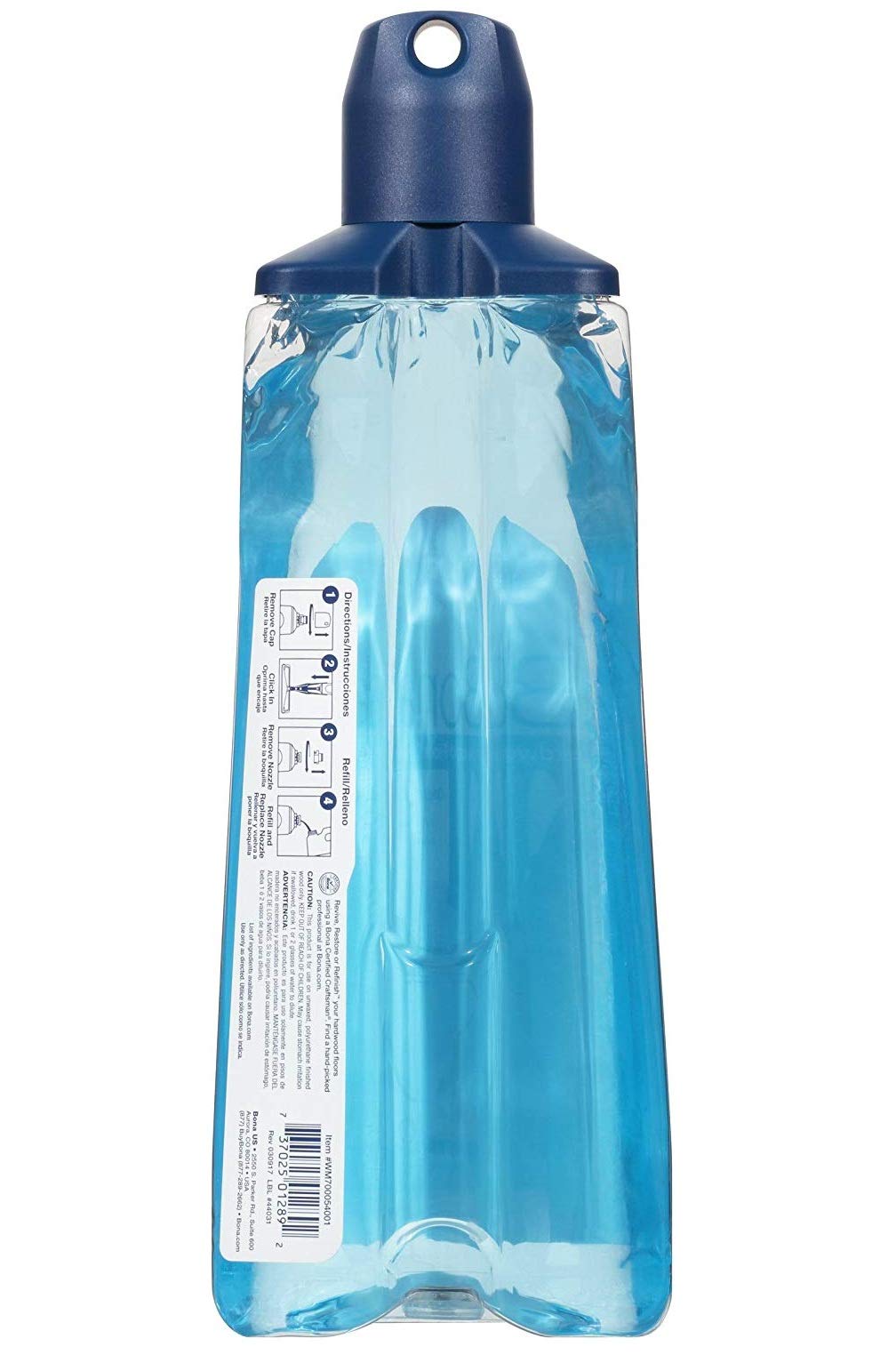 Bona Hardwood Floor Cleaner Refillable Cartridge, 34 oz (2 Pack)