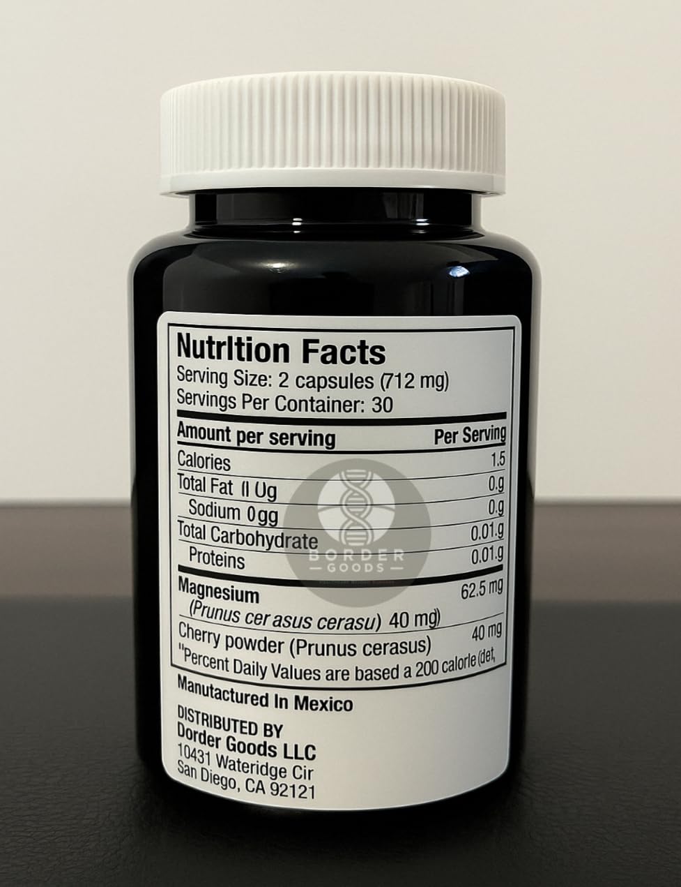 Vitaminik CMG-400 + Antioxidants | Magnesium Citrate with Cherry Powder | 60 Capsules | 1 Month Supply | Daily Dietary Supplement | Similares