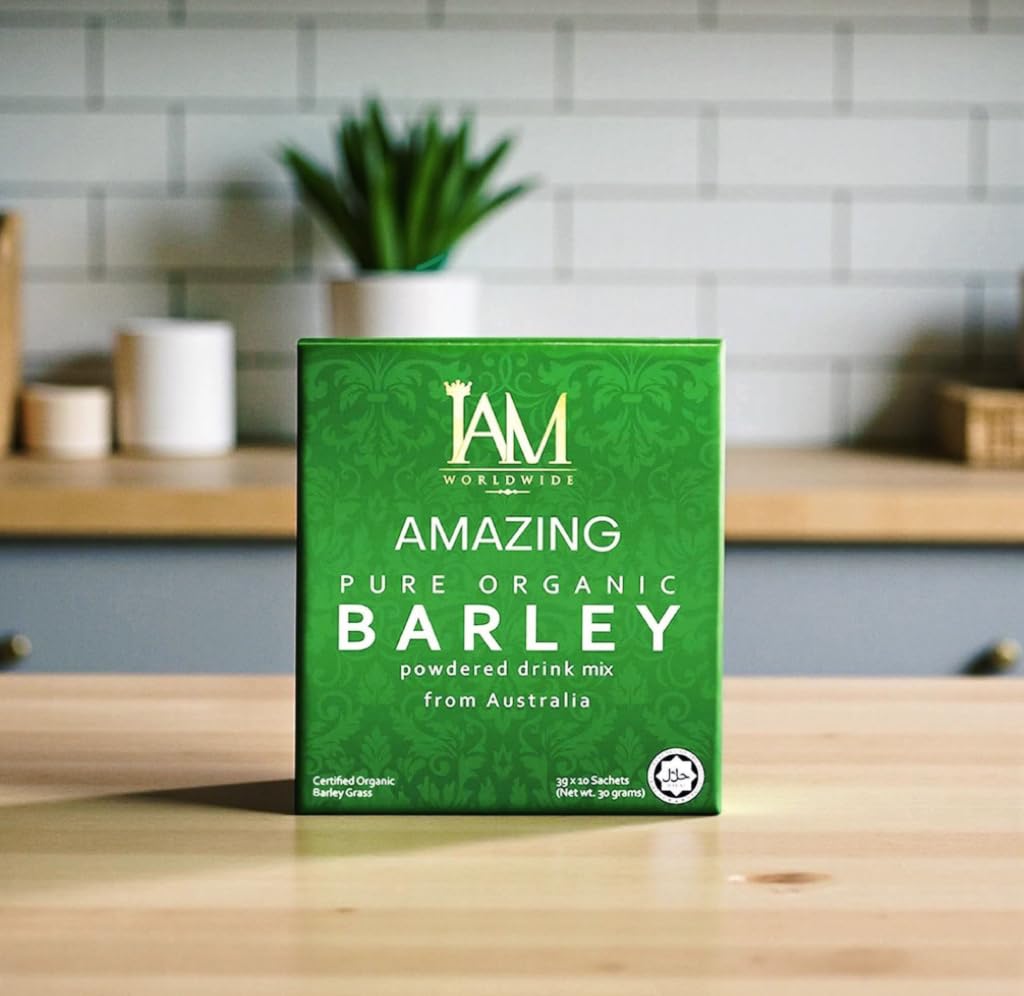 IAM Amazing Pure Barley Powdered Drink Mix from Australia-3 Boxes