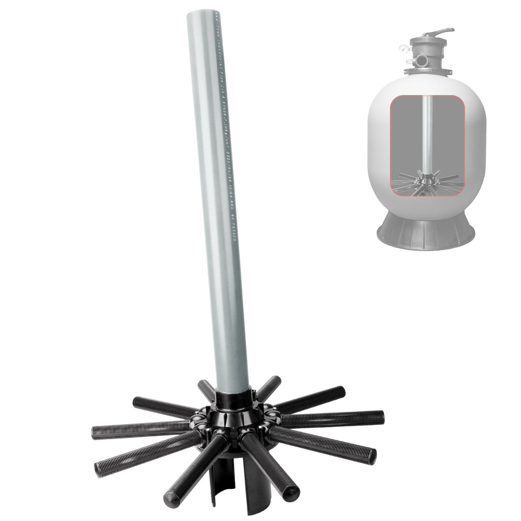 FATCANMA Upgrade SX244DA Lateral Assembly for Hayward s244t Sand Filter Tank, Center Pipe Threaded Lateral Compatible with Hayward S244T, S244TC, S270T, S270T2 Sand Filter Replacement Parts