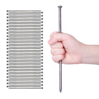 HOT SEAL Landscape Spikes 10 Inch 50 Counts Metal Landscape Edging Anchoring Spikes, Heavy Duty Nails for Artificial Turf Spike, Paver Edging, Timber Carpentry, Weed Barrier, Tent Pegs, More