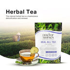 Doctor Morse's Heal All Tea - Loose Blend Herbal Tea - Vegan & Caffeine Free - Full Body Detox - Naturopath Formulated - Burdock Root, Dandelion Leaf, Black Walnut Hull - 7oz, 86 Servings