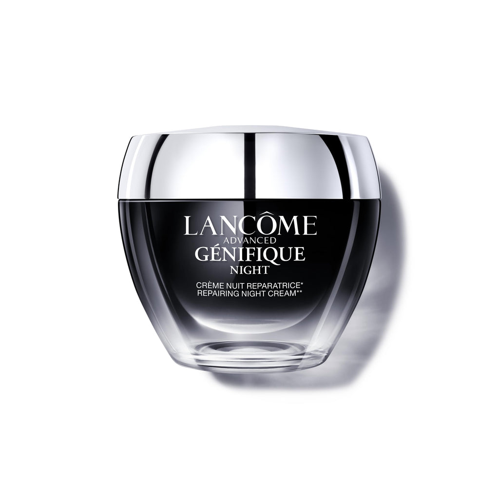 Lancôme Advanced Génifique Night Cream - Repairs Skin Barrier Overnight - With Bifidus Prebiotic, Hyaluronic Acid & Triple Ceramide Complex - 1.7 Fl Oz