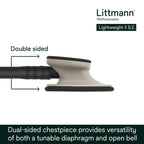 3M Littmann Lightweight II S.E. Stethoscope, 2450, 28" Black Tube