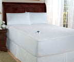 SoftHeat | Smart Heated Electric Mattress Pad with Safe & Warm Low Voltage Technology, Micro-Plush Top, King, White