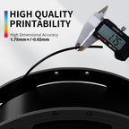PLA+3D Printer Filament 1.75mm Bundle, Individually Vacuum Packed, Multicolor Dimensional Accuracy +/- 0.02mm, 0.25kg per Spool, 8 Pack, 2KG Total