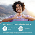 Nutrim Oat Bran Powder with 750mg Beta Glucan per Serving - Easy-Mix Soluble Fiber for Cholesterol Management & Immune Support - Heart Healthy, Non-GMO & Vegan Oatmeal Powder