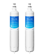 Waterdrop WD-F19C Replacement for GE® RPWFE®, RPWF (Built-in CHIP) Refrigerator Water Filter, Compatible with GFE28GYNFS, GFE28GELDS, PFE28KELDS, PFE28KYNFS, GFD28GELDS, PWE23KELDS, 2 Filters