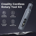 Creality Cordkess Rotary Tool, 6-Speed Mini Rotary Tool Kit with 24 Accessories, Multi-Purpose 3.7V Rechargeable Power Rotary Tool for Sanding, Polishing, Drilling, Engraving, DIY Crafts