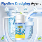 3PCS 2026 New Multi-functional Wild Tornado Pipe Dredge,Powerful Sink Cleaner Powder Fast Foaming for Kitchen Toilet Pipeline Quick Cleaning Tool