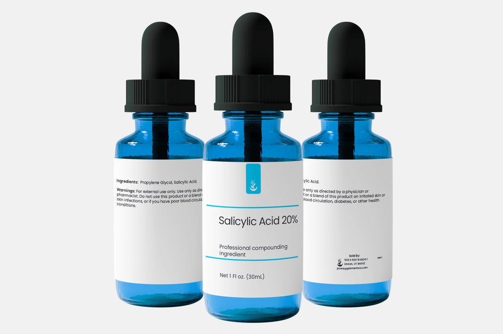 Pure Original Ingredients Salicylic Acid 20% Solution (30 mL), Pure & Simple Serum