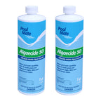 Pool Mate 1-Quart 2-Pack Premium Algaecide 50, Algaecide for Pool, Made in USA