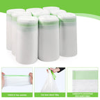 150 Pcs Bedside Commode Liners for Potty Chair Liners Disposable Adult, Commode Bags, Portable Toilet Liners Fits All Standard Adult Commode Chairs Toilet Bucket Potty Bedpan in Medical Care