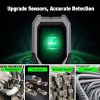 Stud Finder Wall Scanner 5 in 1 Multifunctional Upgraded Smart Wall Scanner, Stud Sensor Beam Detector with Battery for Wood Metal and AC Wire Detection, Comes with HD LCD Display and Audio Alarm