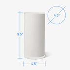 Culligan RFC-BBSA Whole House Water Filter for Sediment - 25 Micron 10”x4.5” Long Lasting Water Filter Replacement Compatible with FXHTC, W50PEHD, GXWH40L, GXWH35F, GNWH38S, WFHD13001, Pack of 1