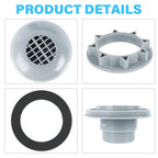 CVILL P6H1317 Pool Inlet and Outlet Filter Replacement Kit for INTEX and for Coleman Pools Above Ground Pool Filters