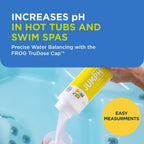 FROG JumpH pH Increaser for Hot Tubs and Swim Spas - 2 lb Bottle with TruDose Measuring Cap for Easy Maintenance & Balancing - 2 Pack