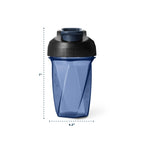 YETI Yonder Helimix Vortex Blender Shaker Bottle Holds up to 20oz | No Blending Ball or Whisk | USA Made | Portable Pre Workout Whey Protein Drink Shaker Cup | Dishwasher Safe, Charcoal