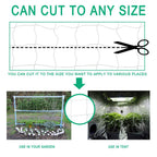 Heavy Duty Trellis Netting Roll - 47''x328' Plastic Plant Trellis Net for Climbing Plants