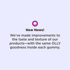 OLLY Immunity Sleep Gummy, Immune and Sleep Support, 3mg Melatonin, Echinacea, Zinc, Vitamin C, Chewable Supplement, Berry - 60 Count
