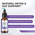 Cleanest Body Drops – Fennel Seed & Marshmallow Root – 1 Month Supply