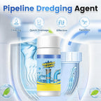 2026 New Multi-functional Sink & Drain Cleaner Powder, Quick Foaming Heavy Duty Clog Remover for Kitchen, Bathroom, Shower & Sewer Drains (1PC)