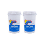 In The Swim 3 Inch Stabilized Chlorine Tablets for Sanitizing Swimming Pools - Individually Wrapped, Slow Dissolving - 90% Available Chlorine - Tri-Chlor - 50 Pounds - 2 Pack