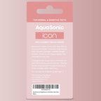AquaSonic Genuine Icon Replacement Brush Heads | ADA Accepted | Compatible with AquaSonic Icon Toothbrush | 6 Brush Heads | for Normal & Sensitive Teeth (Light Pink)