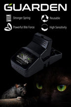 Rat Trap Six Pack - Indoor and Outdoor Traps for Mice, Voles, Rats, Chipmunks - Easy to Set, Powerful Snap, Quick Kill - by Guarden