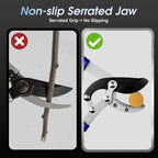 LINKOceans Loppers for Tree Trimming with Compound Action, 30 Inch Tree Trimmer, Thick Branch Cutter with ⌀ 2 Inch Cutting Capacity, Chops Thick Branches with Ease
