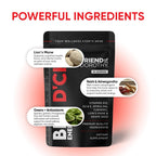 FRIEND OF DOROTHY Daily Multivitamin for Men, Energy, Focus & Immunity Support, Ashwagandha, Lion’s Mane & Reishi, 60 Capsules