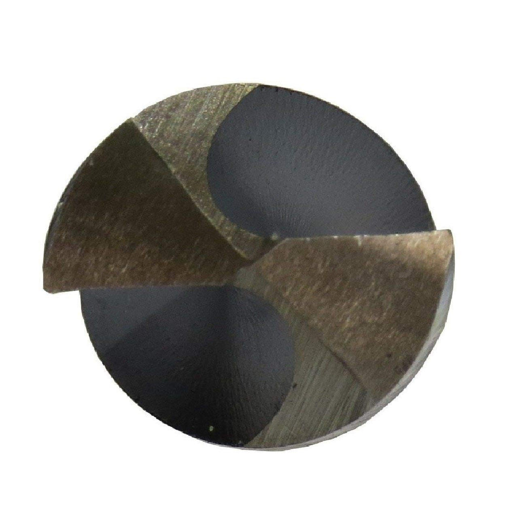 Drill America 3/8" High Speed Steel Black & Gold KFD Split Point Drill Bit (Pack of 6), KFD Series