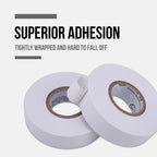 Lichamp 10-Pack White Electrical Tape Waterproof, 3/4 in x 66ft, Industrial Grade UL/CSA Listed High Temp Electrical Tape Electric Super Vinyl