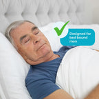 QuickChange Men's Incontinence Wrap, 1 Week Supply (35 Count), Catheter Alternative and/or Adult Diaper Insert for Men with Reduced Mobility, Maximum Absorbency, OSFA