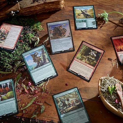 Magic: The Gathering Bloomburrow Commander Deck - Animated Army (100-Card Deck, 2-Card Collector Booster Sample Pack + Accessories)
