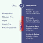 Disco Men's Eye Bag Treatment, Roller Serum for Men, Under Eye Cream Natural Caffeine Anti Aging Stick Balm, Reduce Puffiness, Wrinkles, Dark Circles, Crows Feet, Bags, Dark Circles, Lines, Puffiness