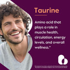 BESTVITE Taurine 1000mg (120 Vegetarian Capsules) - No Stearates - No Fillers - No Flow Agents - Vegan - Non GMO - Gluten Free