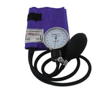Santamedical Adult Deluxe Aneroid Sphygmomanometer with Stethoscope - Blood Pressure Cuff Durable and Carrying Case - Manual Blood Pressure Cuff Purple