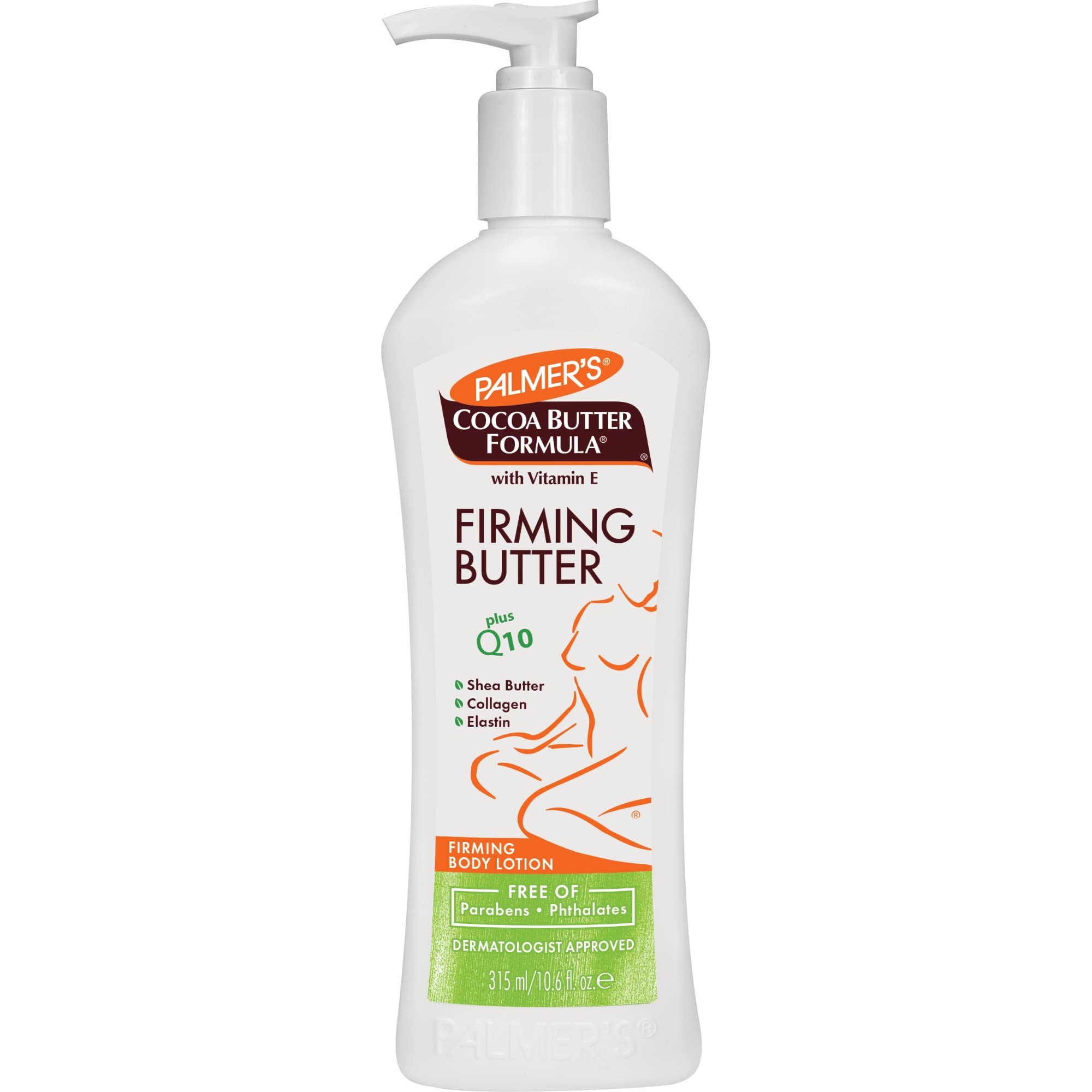 Palmer's Cocoa Butter Formula with Vitamin E + Q10 Firming Butter Body Lotion, 10.6 Ounces (Pack of 6)