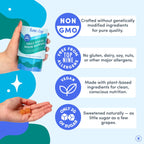 FIRST DAY Teen Brain & Focus Supplement Gummies Ages 13–18 | Study & Concentration Support with Cognizin® Citicoline & Phosphatidylserine | Vegan, Non-GMO, Caffeine-Free | 30-Day Supply
