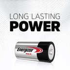 Energizer MAX C Batteries (48 Pack), C Cell Alkaline Batteries