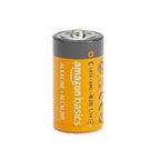 Amazon Basics C Cell Alkaline Long-Lasting All-Purpose Batteries, 1.5 Volt, 5-Year Shelf Life, 24-Pack