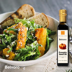 Belvoro Toasted Styrian Pumpkin Seed Oil | 270-Year Tradition | 100% Pure, Unrefined Roasted Pumpkin Seed Oil for Gourmet Cooking | Supports Heart Health & Hair Growth | Glass Bottle 3.4 FL Oz