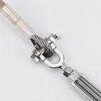 hannger 2 Pack Turnbuckle, 5/16 (M8) 304 Stainless Steel Turnbuckle for Cables Wire, 2100 lbs Working Load Limit, Jaw and Jaw Turnbuckles for Wire Tensioner, Shade Sail, Clothesline, Lights String